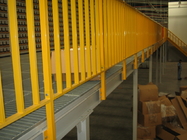 वेयरहाउस स्टील स्ट्रक्चर लॉफ्ट रैक मल्टी लेवल सीढ़ियां डेक मेजेनाइन फ्लोर